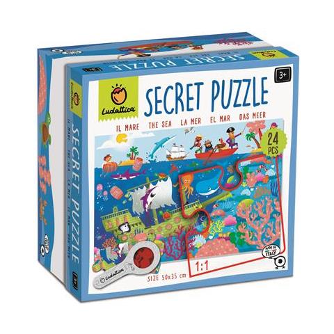 LDT21894 Puzzle da 24 Pezzi - Secret Puzzle: Il mare - Foto 1