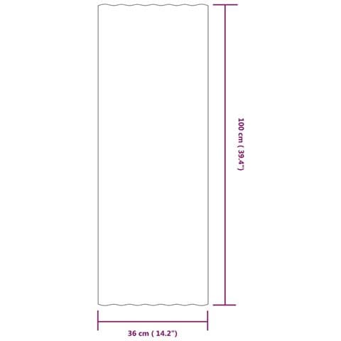 Pannelli Tetto 12pz Acciaio Verniciato Polvere Marrone 100x36cm - Foto 6