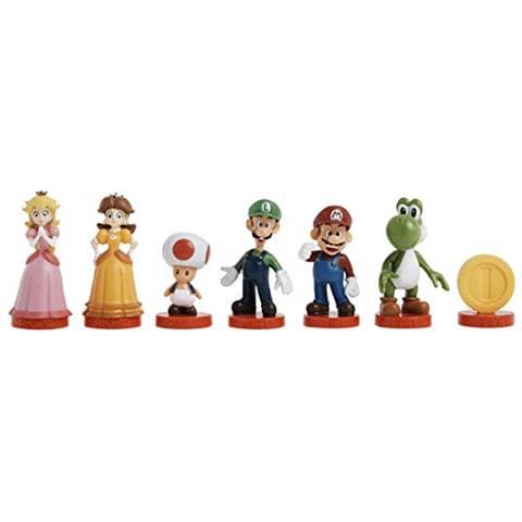 Set Di Scacchi Di Super Mario 32 Pezzi Di Scacchi Scultura Personalizzati Inclusi Personaggi Iconici Di Nintendo Come Mario, Luigi, Peach, Toad, Bowser Gioco Di Scacchi A Tema Da Nintendo Mario Videogiochi - Foto 6