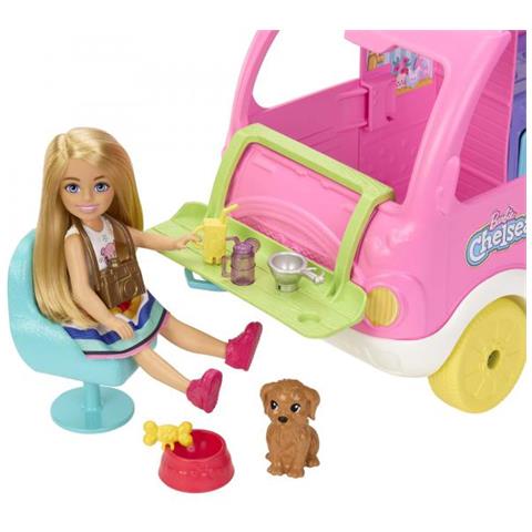 Barbie - Chelsea Motorhome Box Carge Carba - Modello Bambola - 3 Anni E + - Foto 2