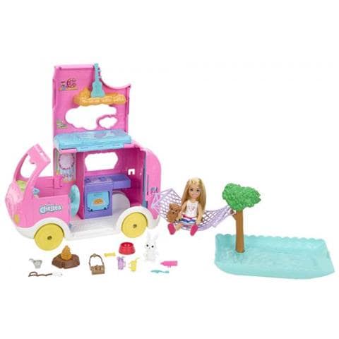 Barbie - Chelsea Motorhome Box Carge Carba - Modello Bambola - 3 Anni E + - Foto 1