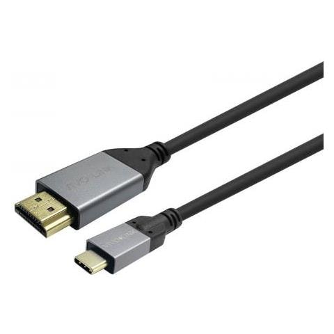 Prousbchdmimm1 Adattatore Per Inversione Del Genere Dei Cavi Usb C Hdmi Nero (usb-c To Hdmi Cable 1m Black - Wa - Foto 1