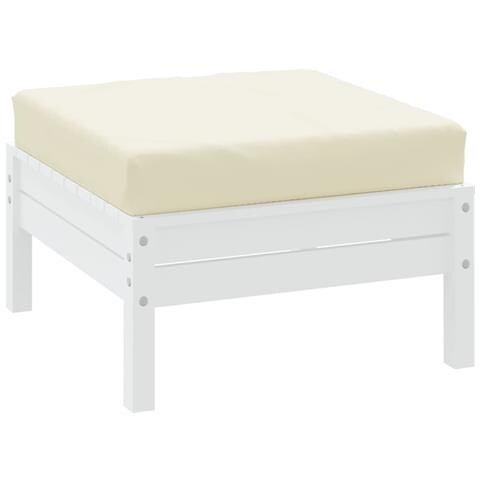 Cuscino Per Pallet Crema 60x60x8 Cm In Tessuto - Foto 3