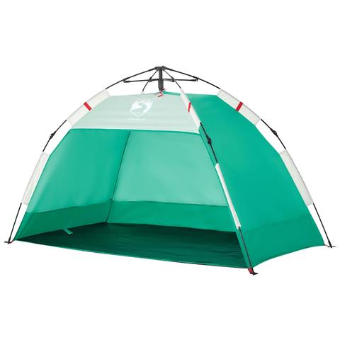 Tenda da Spiaggia 2 Persone Verde Rilascio Rapido Impermeabile - Foto 10
