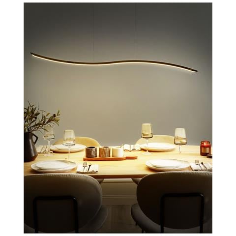 Lampadario A Led Calao Metallo Oro - Foto 1