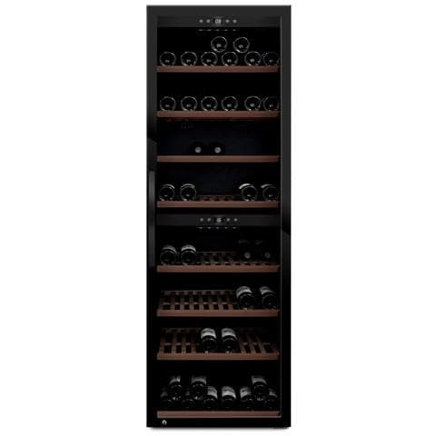 Cantinetta Vino SW-180B a Libera Installazione con Doppia Temperatura Capacità 180 Bottiglie Classe F Colore Nero - Foto 1