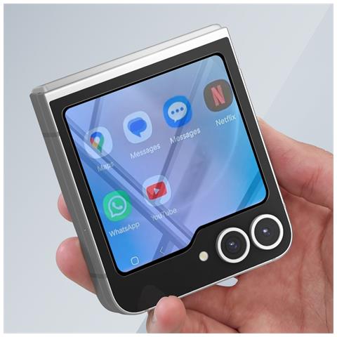 Vetro Temperato Per Samsung Galaxy Z Flip6 Protezione Schermo Esterno - Foto 2