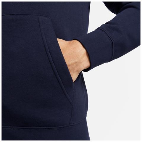 Felpa Con Cappuccio Full Zip Cw6887-451 Uomo Taglia 3Xl Colore Blu - Foto 6
