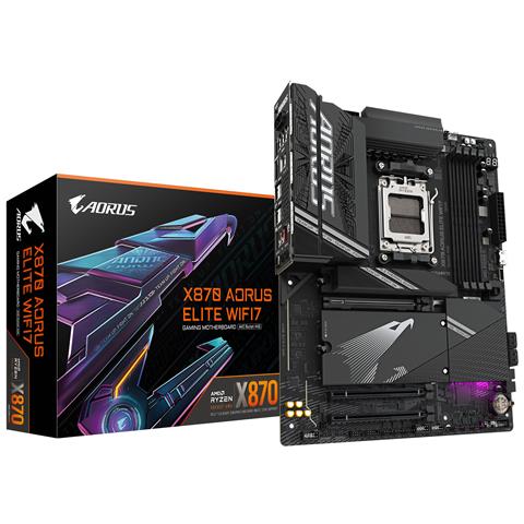 Scheda Madre X870 AORUS ELITE WIFI7 Socket AM5 Chipset X870 ATX - Foto 1