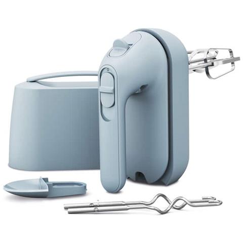 QuickMix Go Sbatittore Elettrico HMP40.000GY con 5 Livelli di Velocità Potenza 350 W Colore Blu - Foto 2