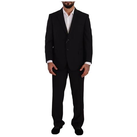 Abito Formale Monopetto In Poliestere Nero - It51 - L - Foto 1