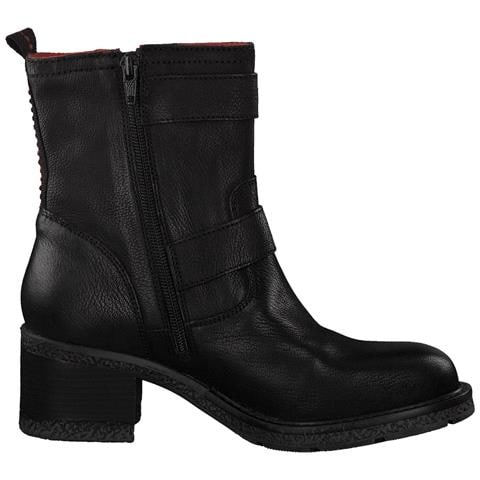 Stivali Con Zip Da Donna In Pelle Nera 36 - Foto 2