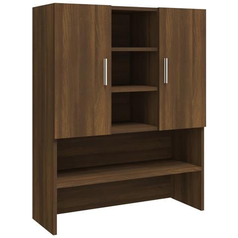 Mobile per Lavatrice Rovere Marrone 70,5x25,5x90 cm - Foto 1