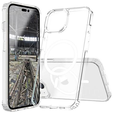 Pankow Clear Custodia Per Cellulare 15,5 Cm (6.1"") Cover Trasparente - Foto 2
