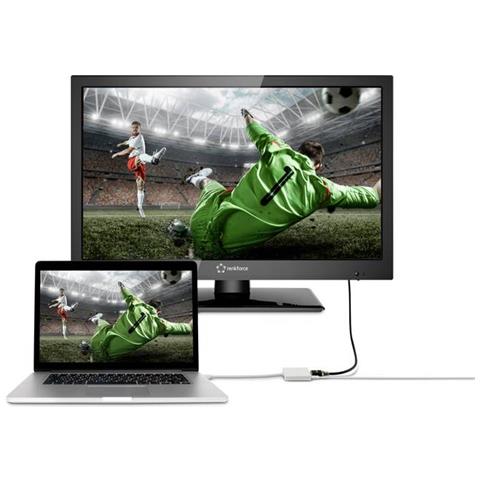 RF-4366444 replicatore di porte e docking station per laptop USB 3.2 Gen 1 (3.1 Gen 1) Type-C Bianco - Foto 6