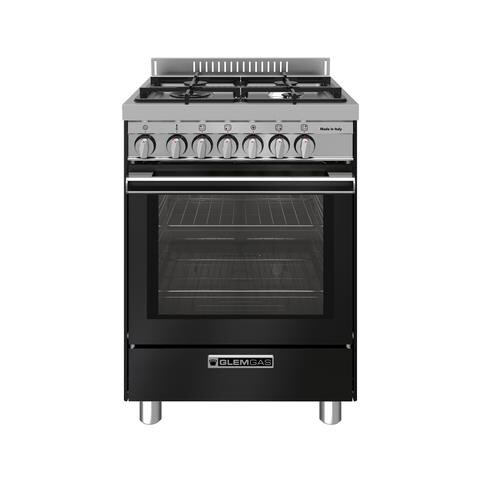 Cucina Elettrica ST664MBK 5 Fuochi a Gas Forno Elettrico Multifunzione Ventilato Classe A+ Dimensioni 60 x 60 cm Colore Nero Acciaio Inox Serie Specialista - Foto 1
