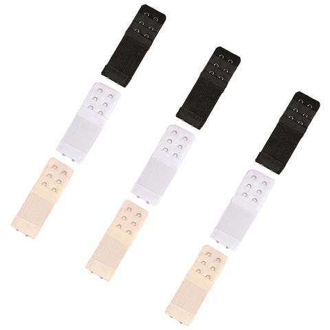 Set Di 9 Estensori Per Reggiseno, Estensori Regolabili Per Spalline Del Reggiseno Black/gray/white - Foto 2