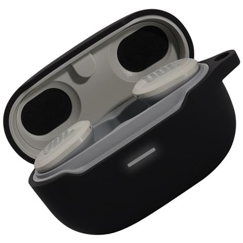 Custodia Protettiva Per Auricolari Bluetooth Con Moschettone Black - Foto 2