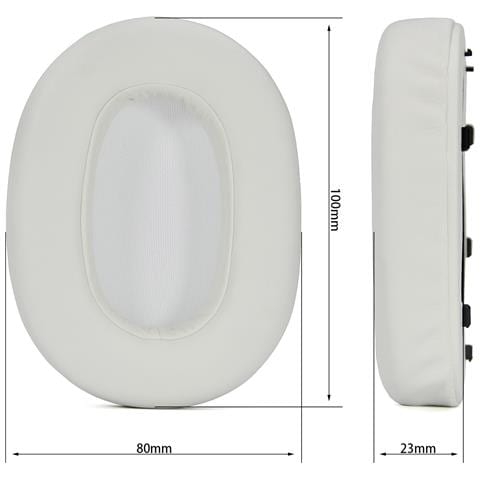 Cuscinetti Auricolari Di Ricambio Per Cuffie Sony Wh-ult900nb White - Foto 2