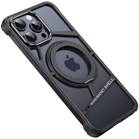 Custodia Cava Magnetica Rotante Per Iphone Iphone 16 Pro Max Iphone 14 Pro Max - Foto 1