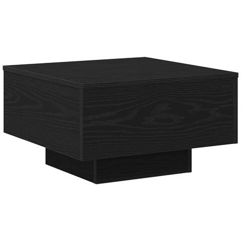 Tavolino da caffè in legno ingegnerizzato nero 55x55x31 cm - Foto 1