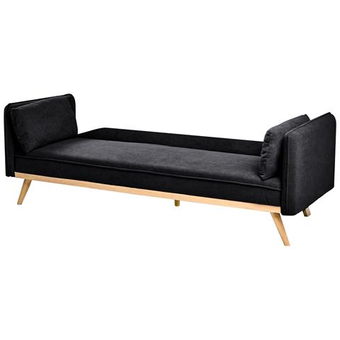Divano Letto Asaa Tessuto Nero - Foto 5