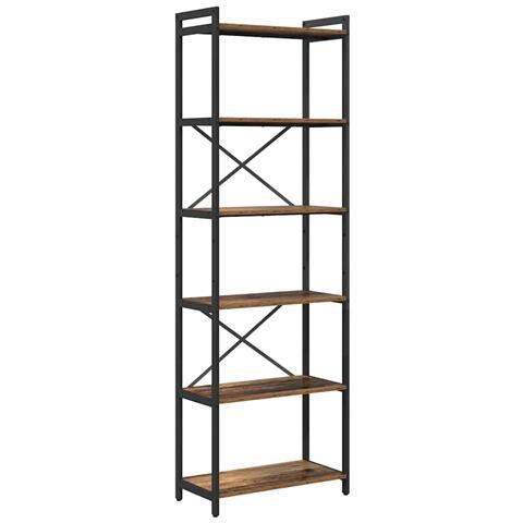 Libreria Legno vecchio 60 x 30 x 188 cm Legno multistrato - Foto 1