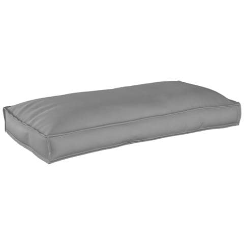 Cuscino per Pallet da Sedere/Schienale Grigio 120x60x12 cm Tessuto Oxford - Foto 2