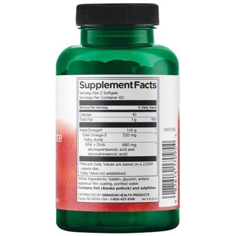 Omega-3 Ad Alta Concentrazione 120 Capsule Molli - Foto 2