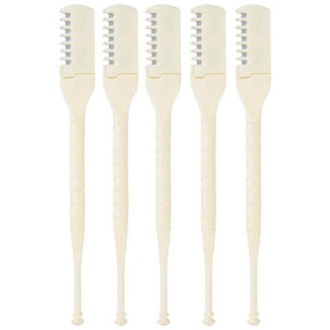 Set Di 5 Taglia Peli Del Naso Manuali - Acciaio Inossidabile E Plastica Sicuri - Foto 1