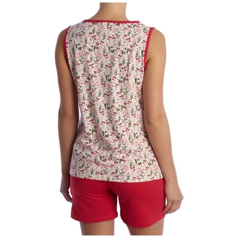 Pigiama Estivo Da Donna Con Spalline Larghe, Cotone Kl45250 - Foto 6