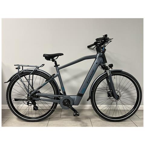 Bici Misura 28 E-bike City Bike 7v Batteria Integrata 36v 15ah Motore Etrotek 45nm 250w Bicicletta Elettrica Freni Idraulici - 47 Avio Petrolio Opaco - Foto 1