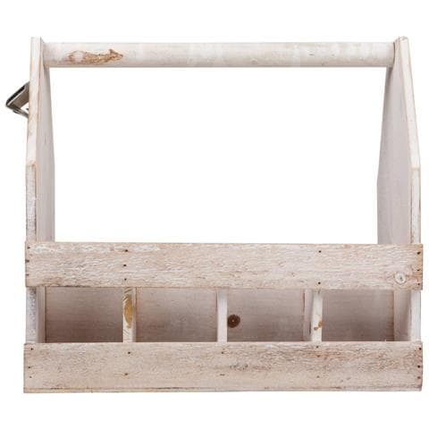 Portabottiglie In Legno Marrone 37x19x33h - Foto 2