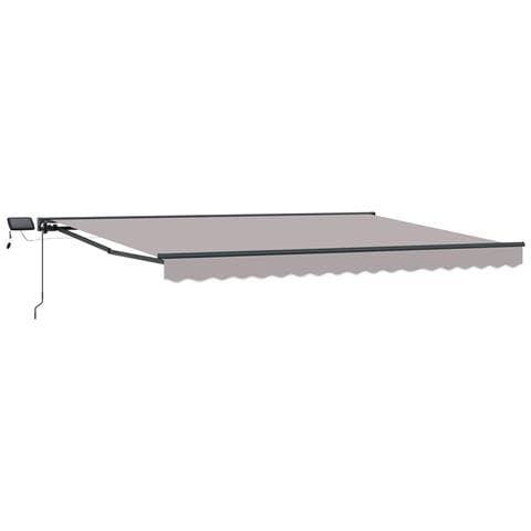 Cornice per Tenda Manuale con LED 4 × 3,5 m - Foto 1