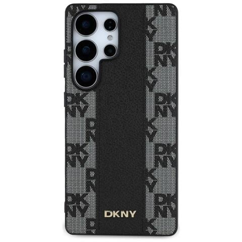 Custodia Nera In Pelle Con Motivo Per Samsung Galaxy S25 Ultra - Foto 2
