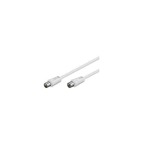ICOC AV-349 - Cavo Antenna TV M / F 15 mt bianco - Foto 1