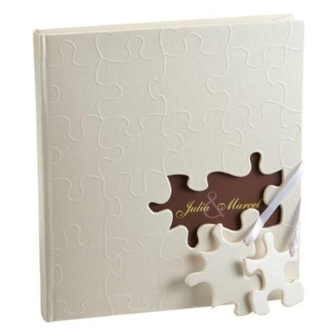 Puzzle Libro Degli Ospiti Bianco GB-173 - Foto 2