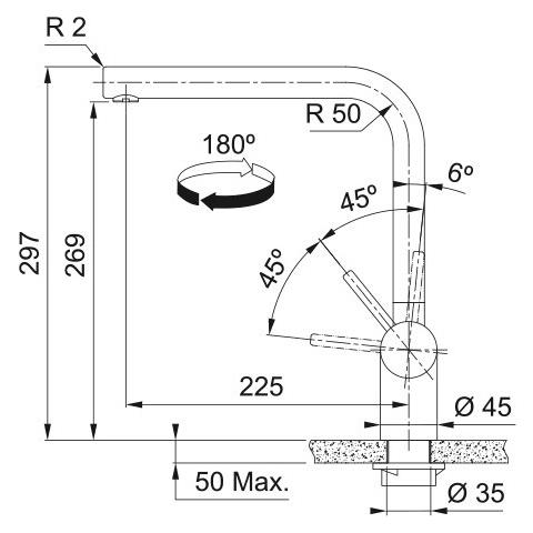 Miscelatore Cucina Atlas Neo Colore Acciaio Inossidabile - Foto 3