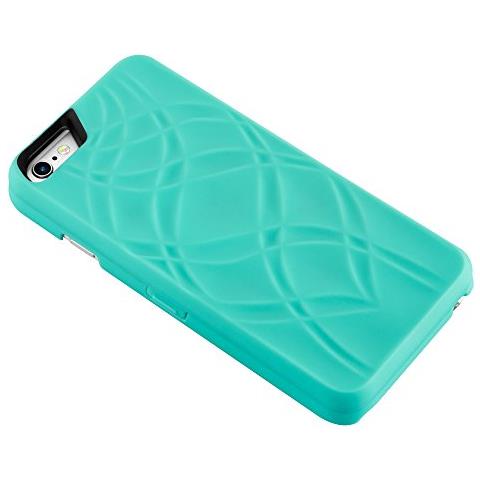 Custodia Compatibile Con Apple Iphone 6 Plus / Iphone 6s Plus In Turchese - Hard Case Coperchio Protettivo Con Specchio E Slot Per Carte - Foto 7