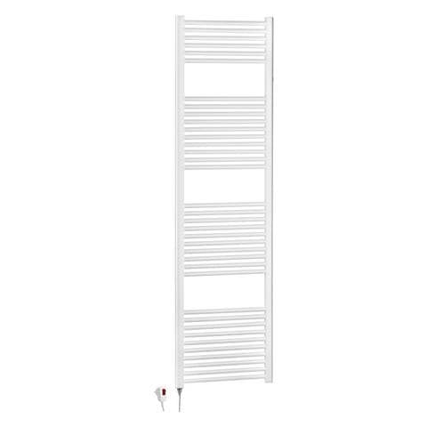 Scaldasalviette Elettrico 180x50 Cm 900w Bianco Con Resistenza Termolimitata H180 Cm Cesena - Foto 2