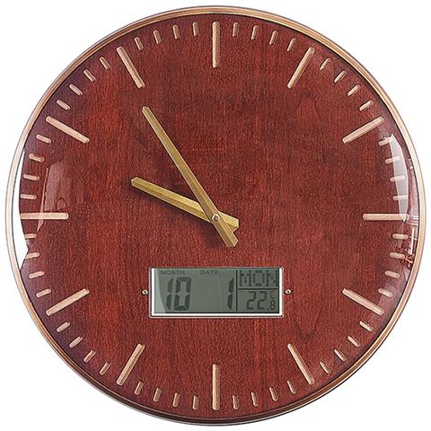 Orologio Da Parete Marrone Dorato Ø 43 Cm Brugg - Foto 13