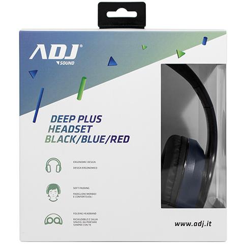 Cuffie Bluetooth con Microfono Deep Plus Blu - Foto 11