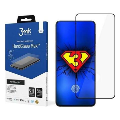 Vetro Samsung Galaxy S21 Plus Hardglass Max Impronta Digitale Nero - Foto 6