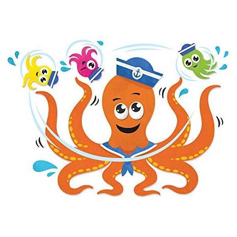 E72820c Spin Splash Toomies Octopus Toy Bagno Per Lacqua Gioca Adatto Per 1 2 3 E 4 Anni Di Et Girls Boys Multicolore - Foto 4