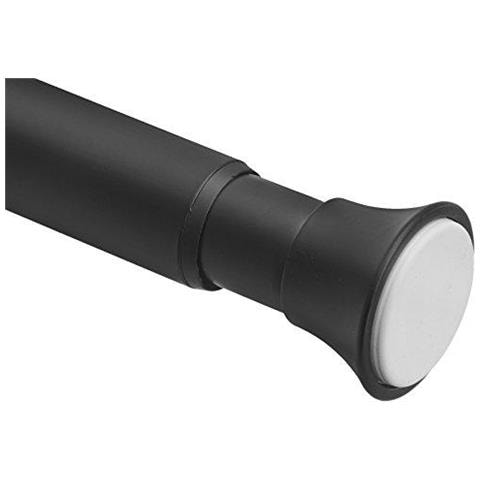 Tenda Della Doccia Tension Rod - Da 61 A 91 Centimetri Nero - Foto 1