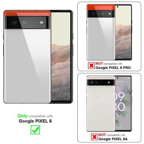 Custodia Compatibile Con Google Pixel 6 In Turchese Petrolio - Coperchio Protettiva Con Chiusura Magnetica, Funzione Stand E Tasca Per Le Carte - Foto 2