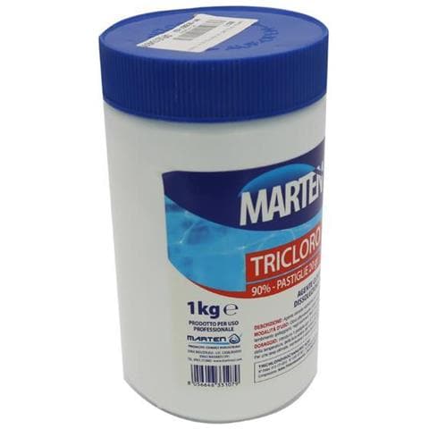 Tricloro In Pastiglie A Lento Dissolvimento Kg. 1 - Pastiglie Da 20 Grammi Marten - Foto 2