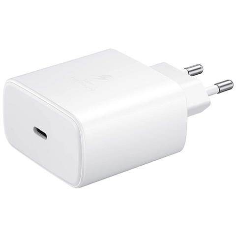 Caricabatterie Fast Charging Originale Ultra Rapido Casa Da Rete Usb-c Ep-ta845 45w White Bu - Foto 2