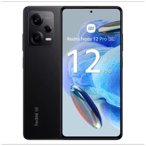 Redmi Note 12 Pro 5G 256GB 8GB Ram Dual Sim Display 6.67" AMOLED Slot Nano SD Fotocamera 50 Mpx Android Midnight Black - Foto 6