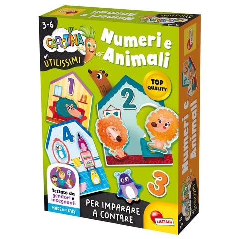 Gioco Educativo Lisciani 102365 Carotina Utilissimi Numeri E Animali - Foto 1
